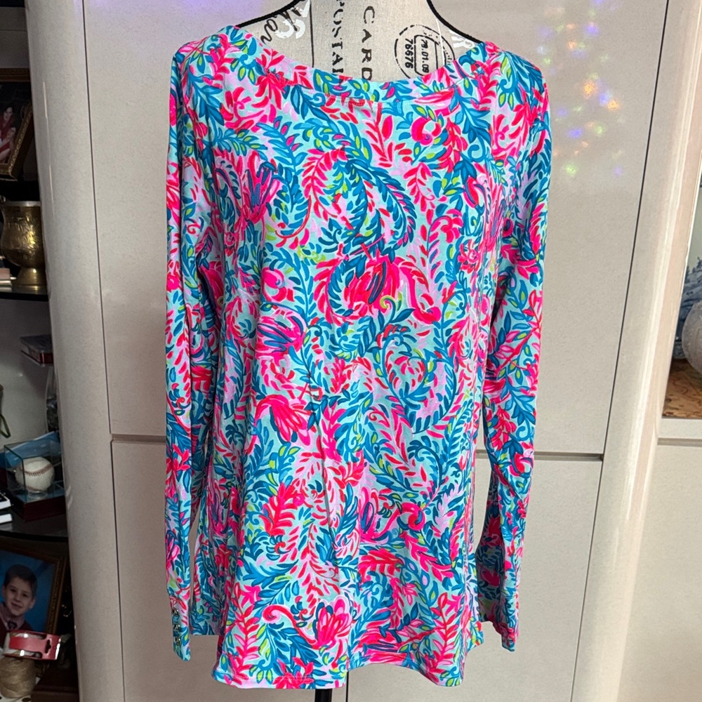 Lilly Pulitzer Colorful Long Sleeve Top